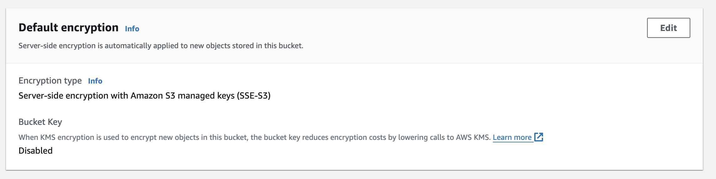 aws console s3 management for replication.